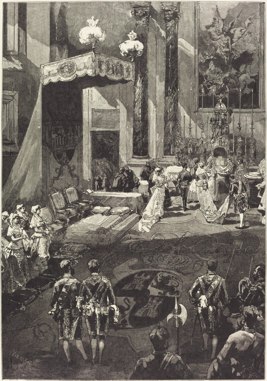 ولادة طفل 1882. بواسطة دانيال Urrabieta Vierge