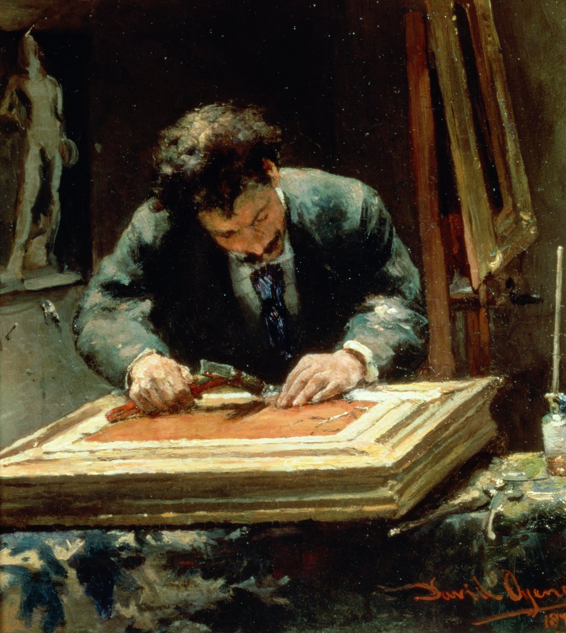 إطار الصورة ، 1878 بواسطة ديفيد أوينز