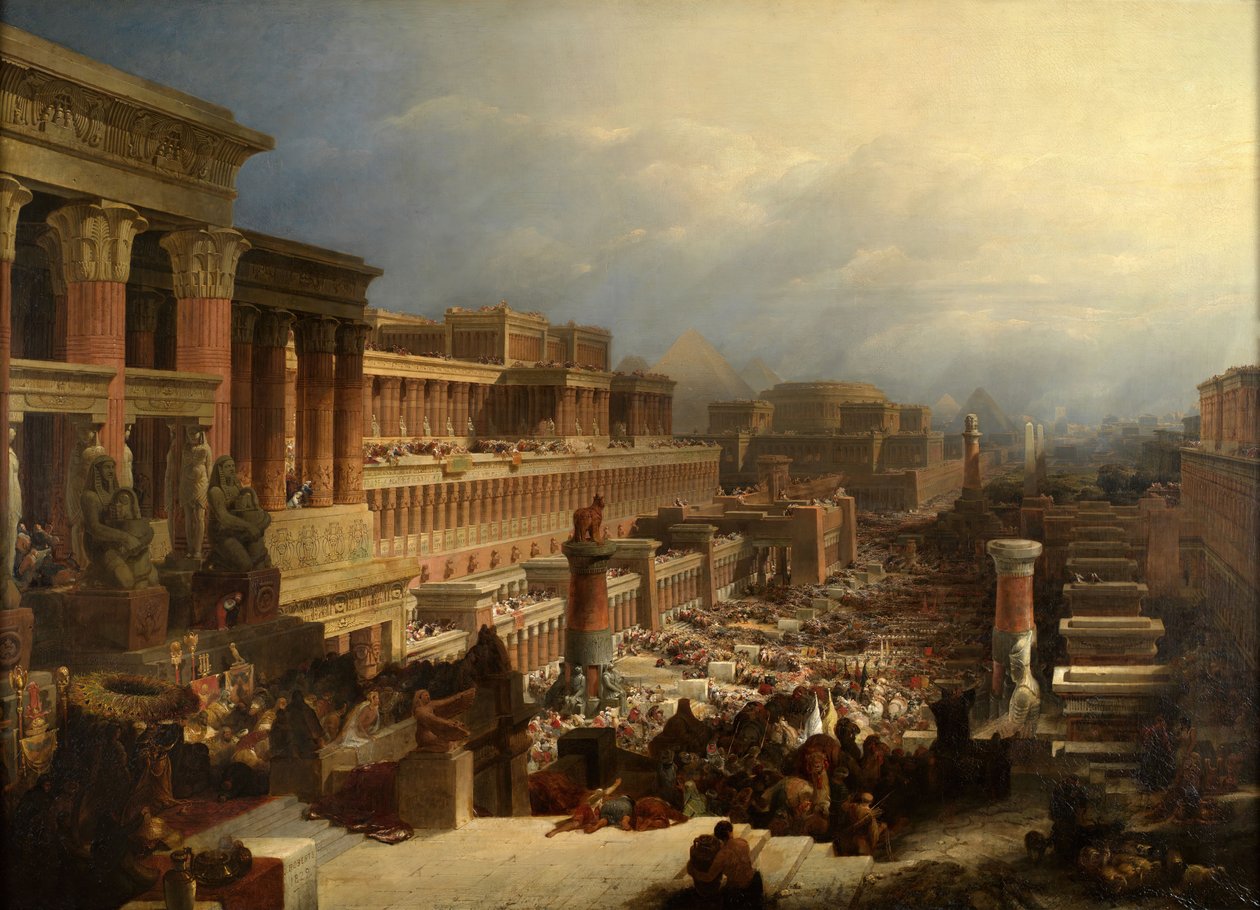نياحة بني إسرائيل 1829 بواسطة ديفيد روبرتس