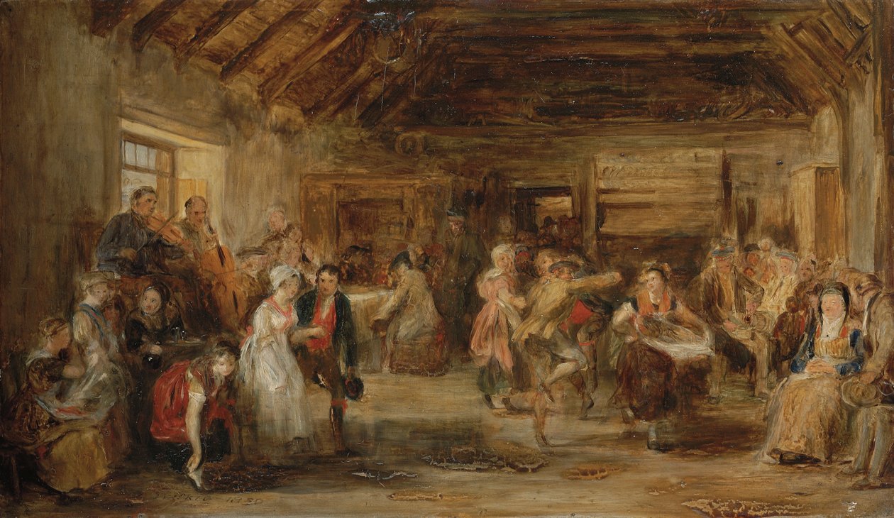 عرس بيني ، رسم ، 1830 بواسطة ديفيد ويلكي