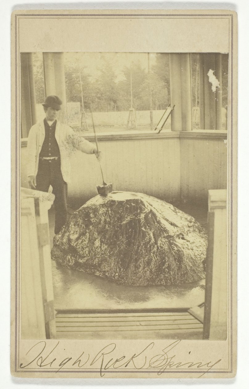 هاي روك سبرينج ، ج. 1865. بواسطة ديلوس بارنوم