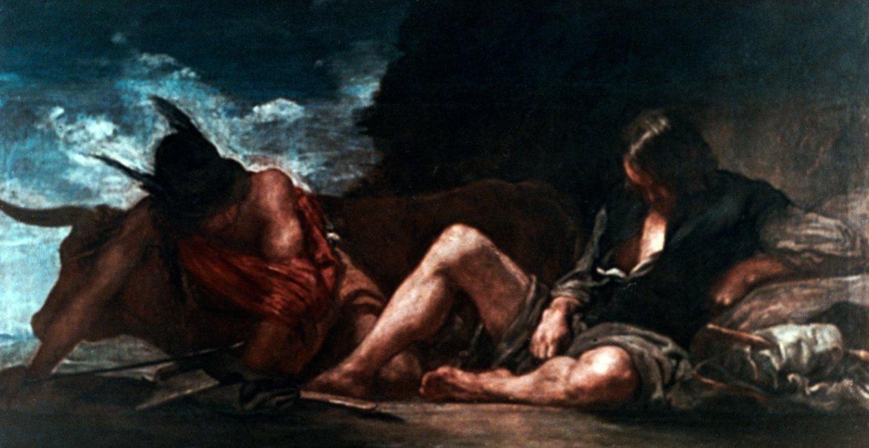 عطارد وأرجوس ، c1659. بواسطة دييجو فيلاسكيز
