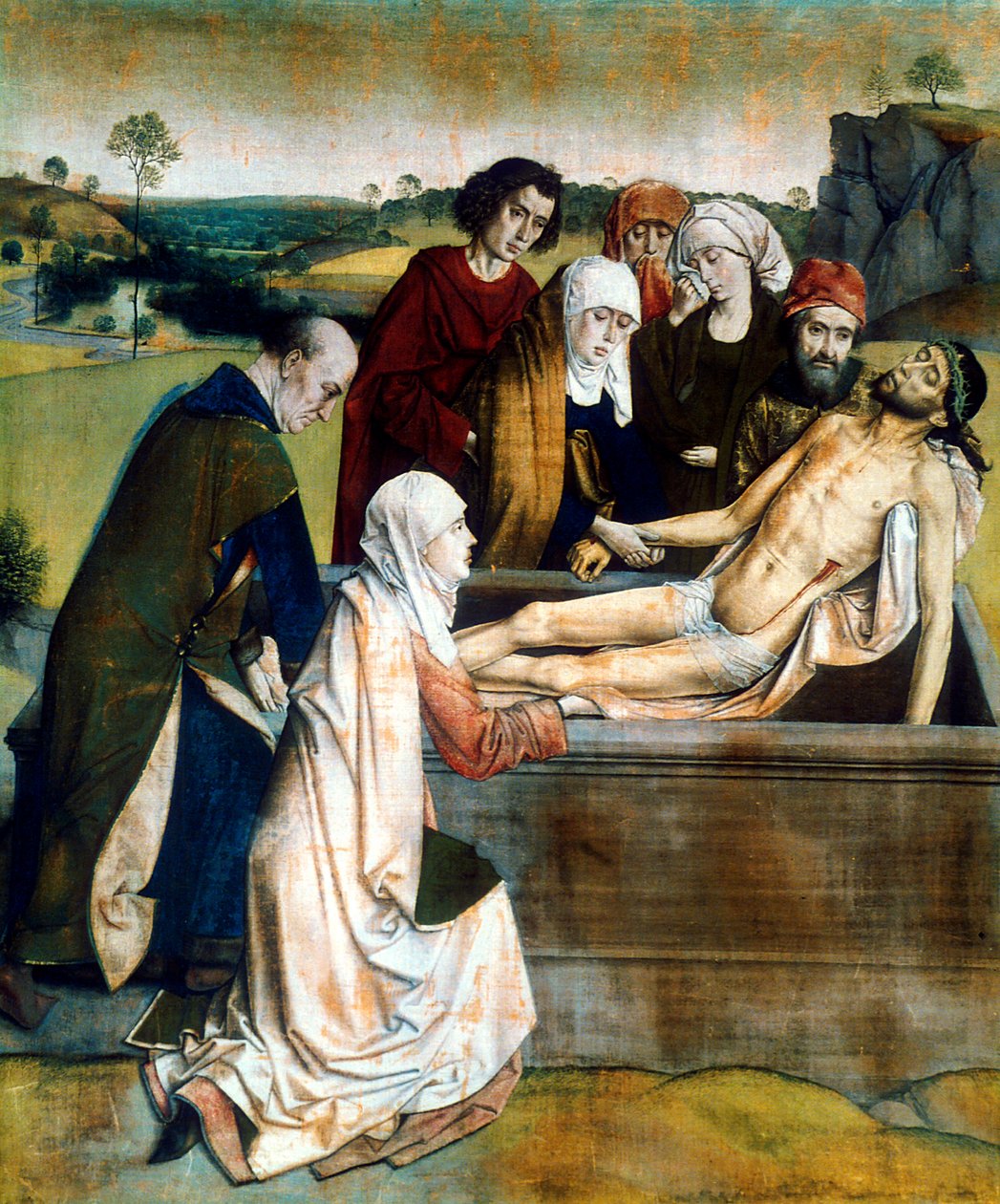 "القبر" ، 1450 بواسطة نوبات Dieric
