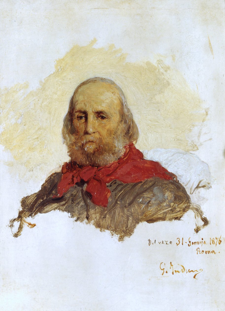 صورة غاريبالدي ، 1876 بواسطة دومينيكو إندونو