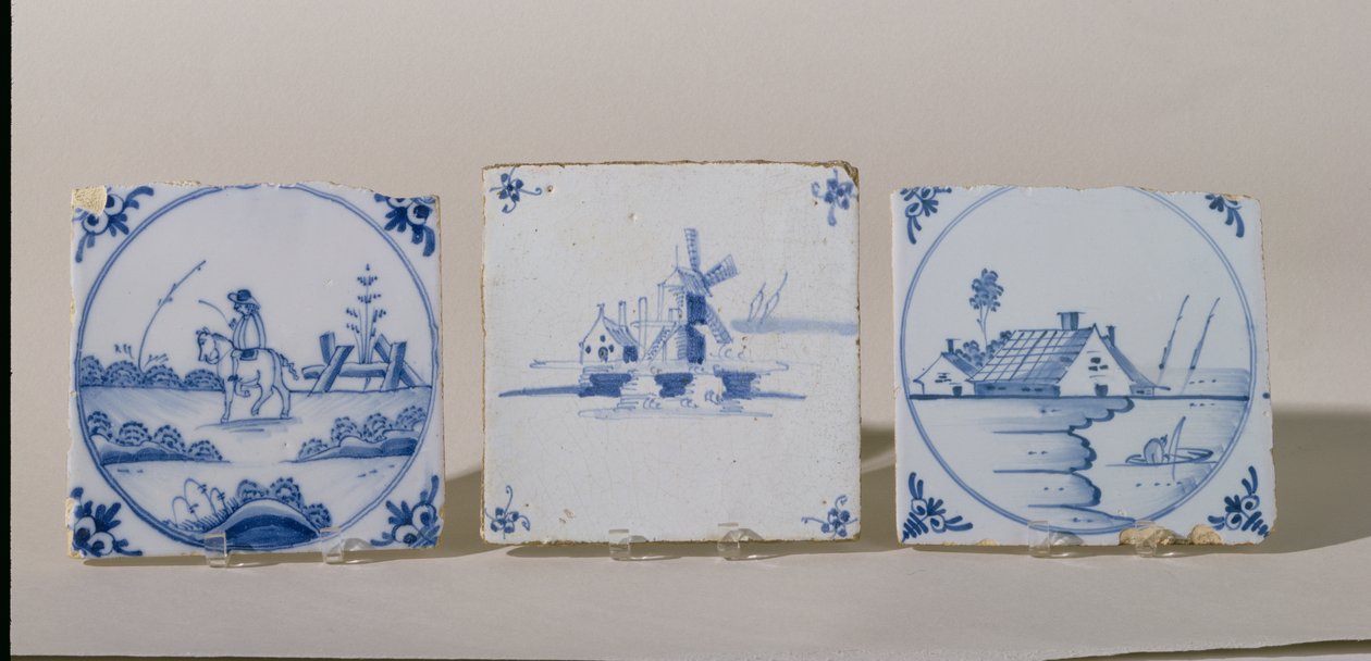 بلاط دلفت ، c.1750-1800 (آنية فخارية) بواسطة المدرسة الهولندية