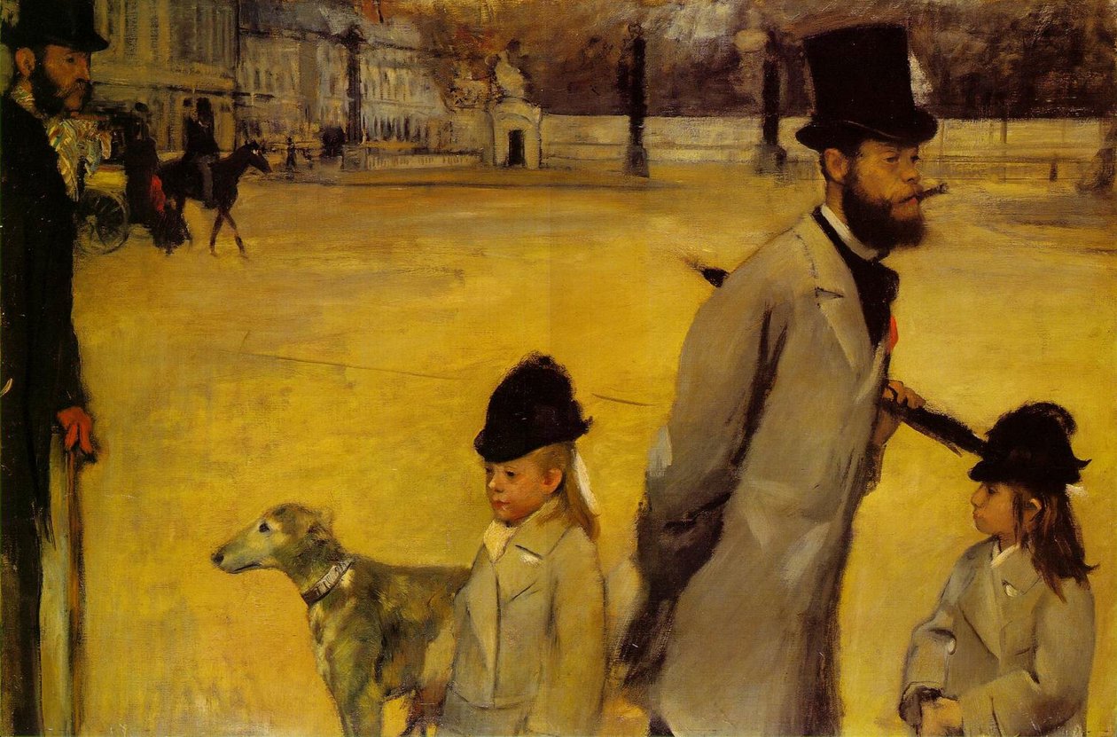 ساحة الكونكورد بواسطة إدغار ديغا