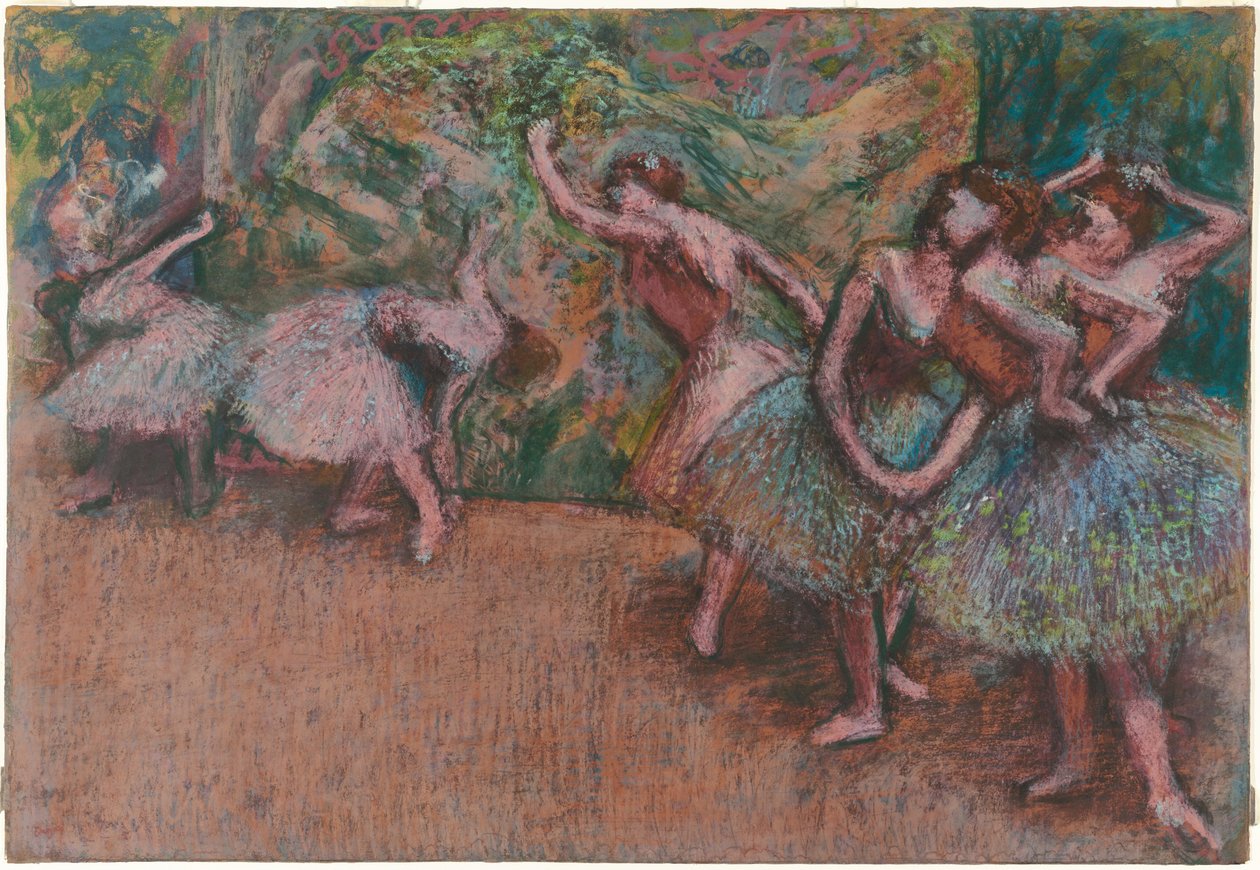 مشهد باليه ، ج. 1907. بواسطة إدغار ديغا