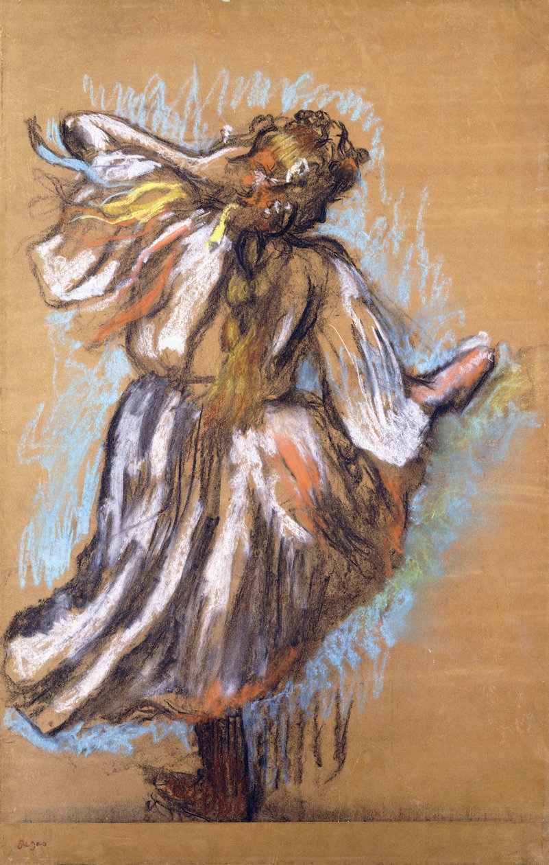 راقصة روسية ، 1895 بواسطة إدغار ديغا