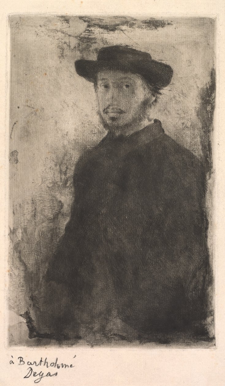 صورة ذاتية ، 1857. بواسطة إدغار ديغا