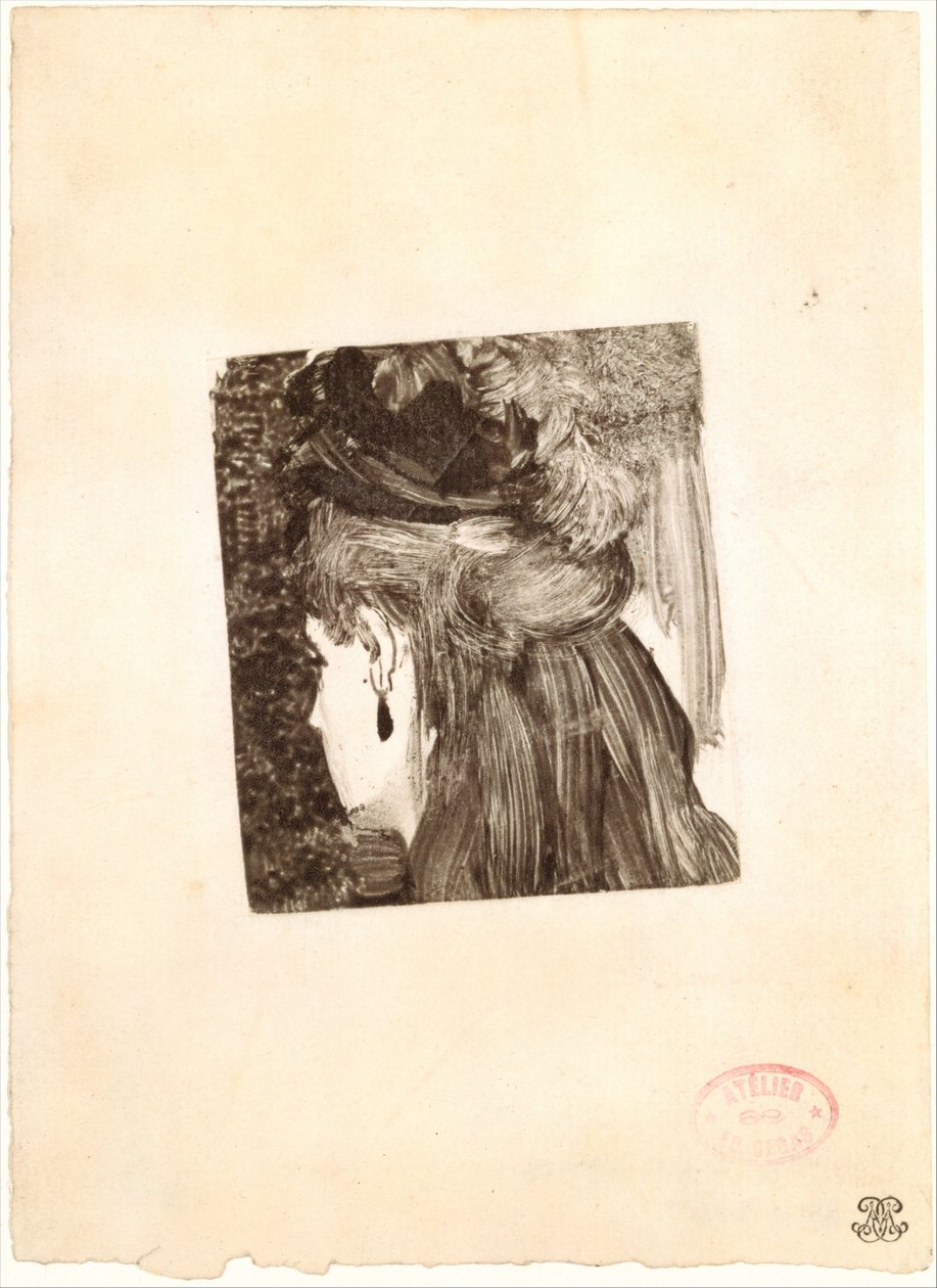 حلق طائرة ، 1876-1877. بواسطة إدغار ديغا