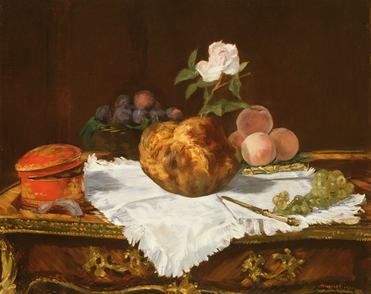 لا بريوش ، 1870 بواسطة إدوارد مانيه