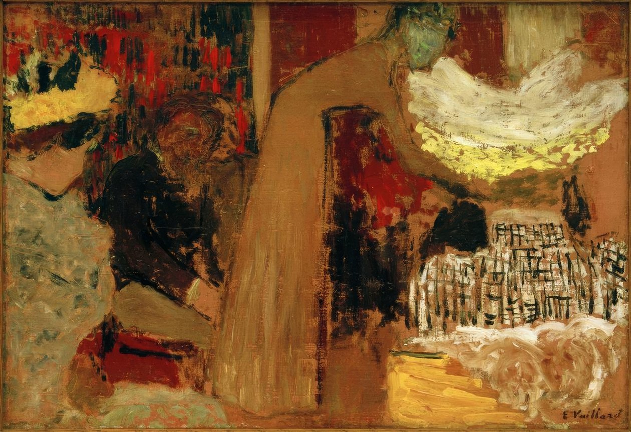 E.Vuillard ، Die Diseuse بواسطة إدوارد فويلارد
