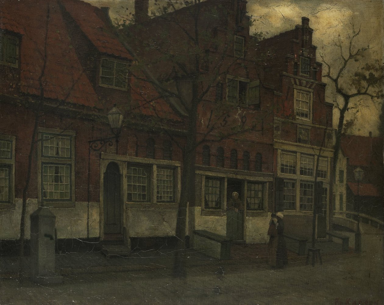 منازل في Breedstraat ، Enkhuizen بواسطة إدوارد كارسن