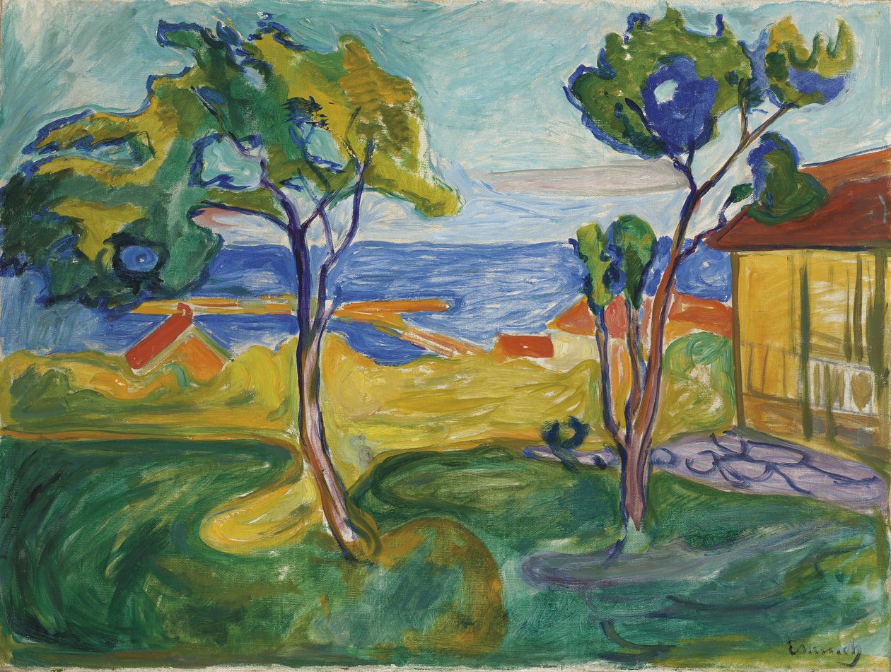 Hagen i Asgardstrand ، 1904-1905 بواسطة إدوارد مونش