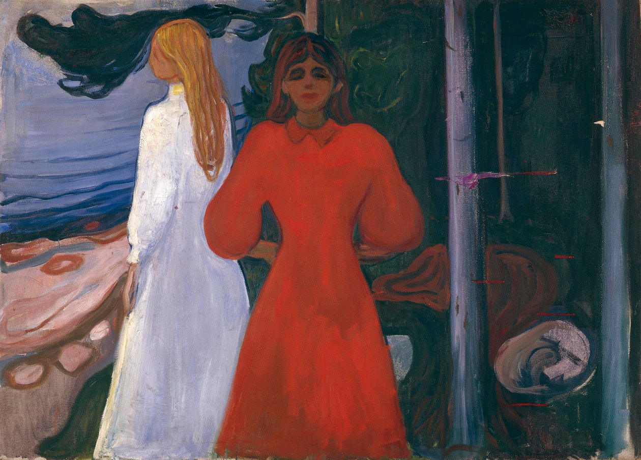 Red and White بواسطة إدوارد مونش