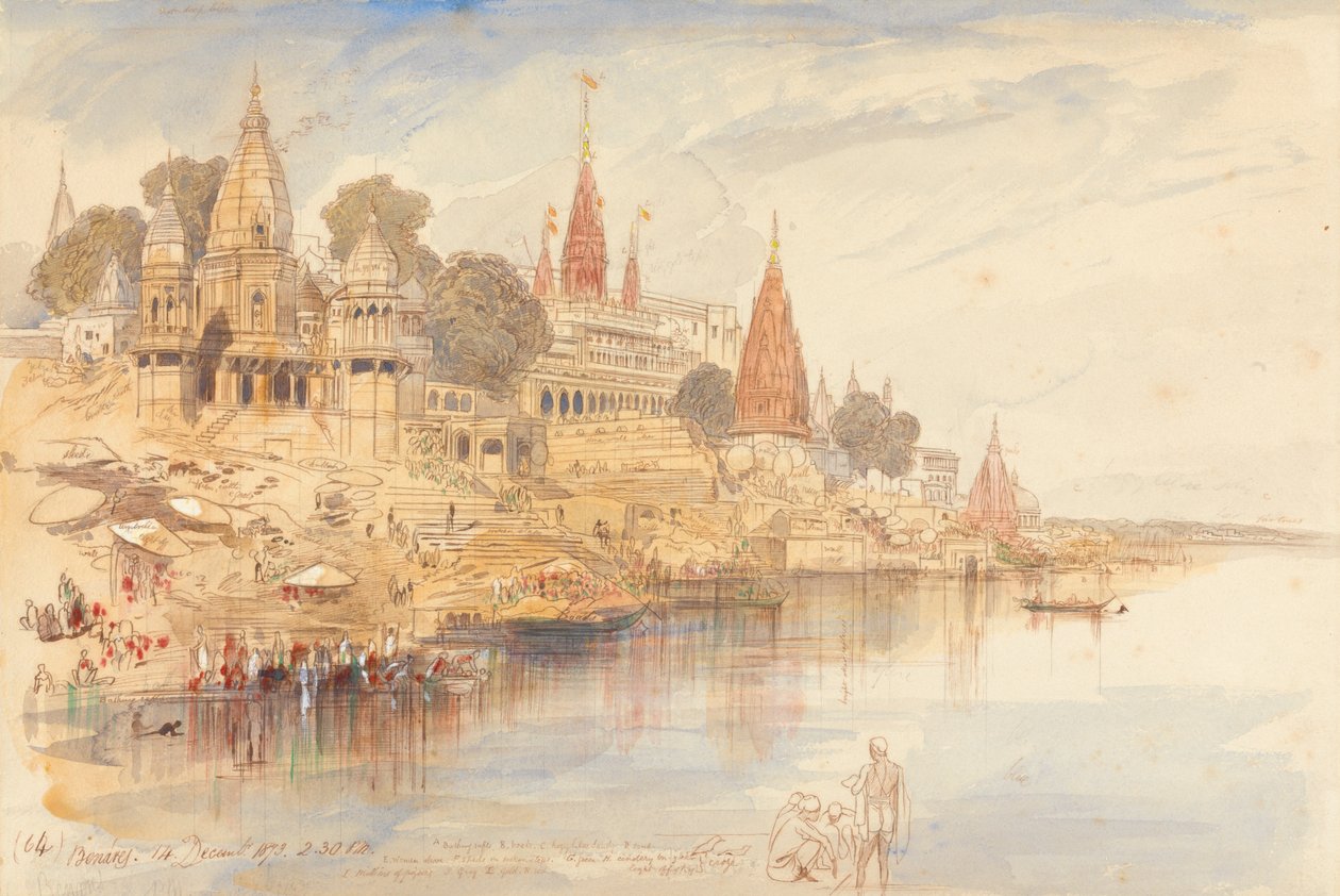 Benares بواسطة إدوارد لير