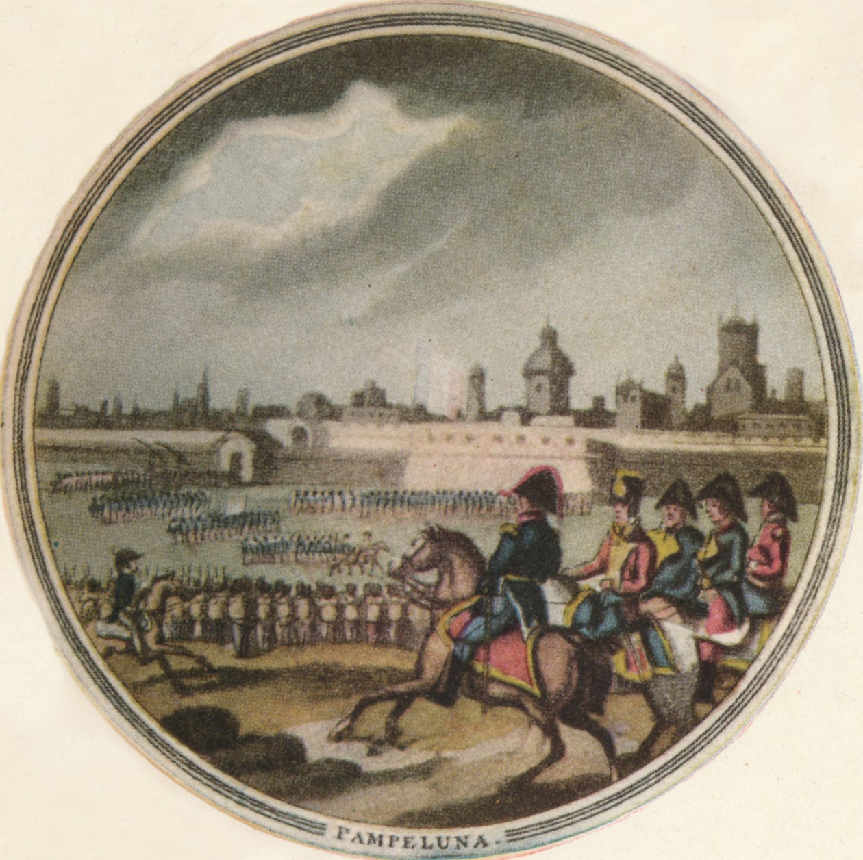 معركة بامبلونا ، 1815 ، 1910 بواسطة إدوارد أورم