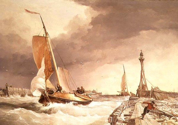المناظر البحرية بواسطة إدوارد ويليام كوك