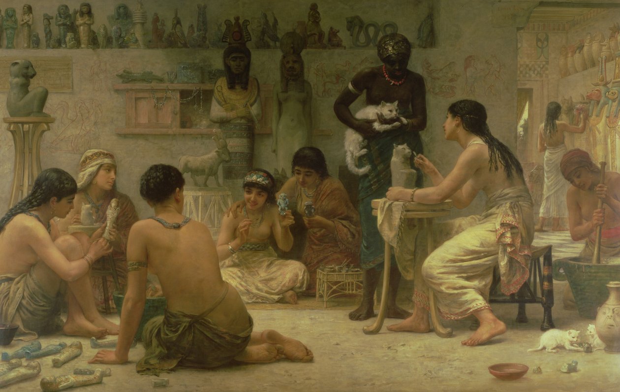 الآلهة وصناعها ، 1878 بواسطة إدوين لونجسدن لونج
