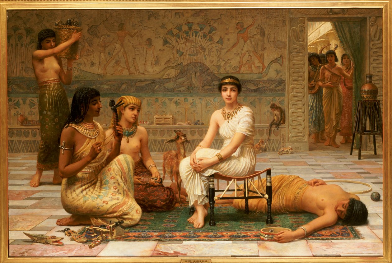 عمالة الحب الضائعة، 1885 بواسطة إدوين لونجسدن لونج