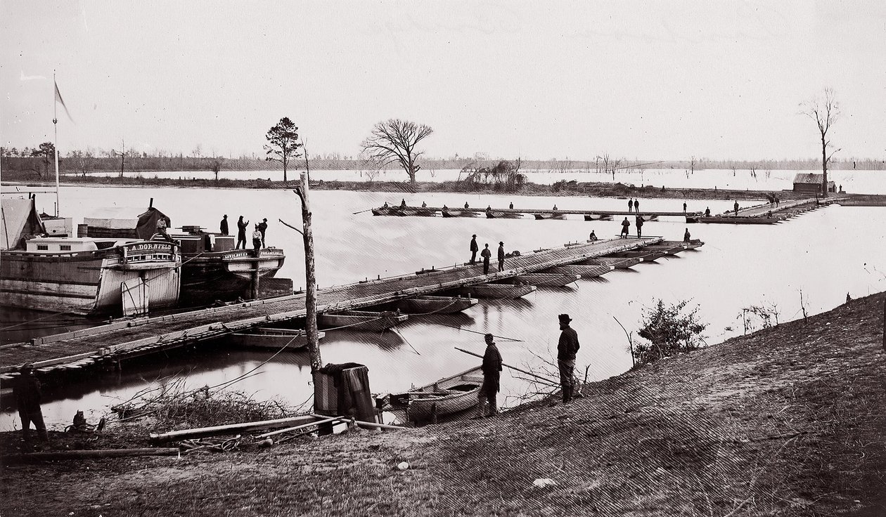 جسر بونتون ، 1861-1865. بواسطة ايجبرت جاي فوكس