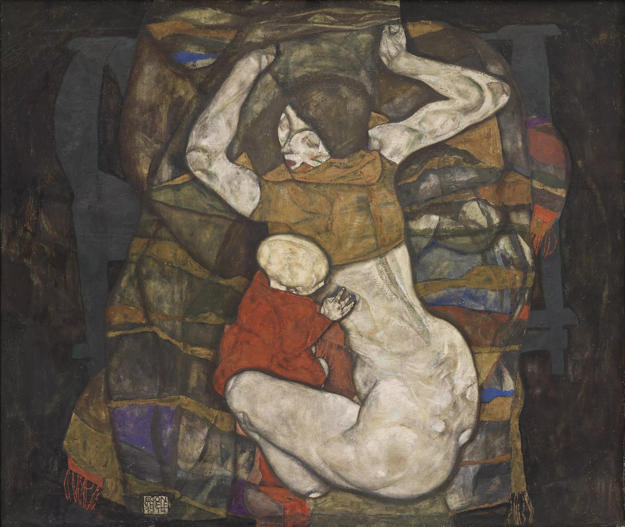 أم شابة ، 1914. بواسطة ايغون شييل