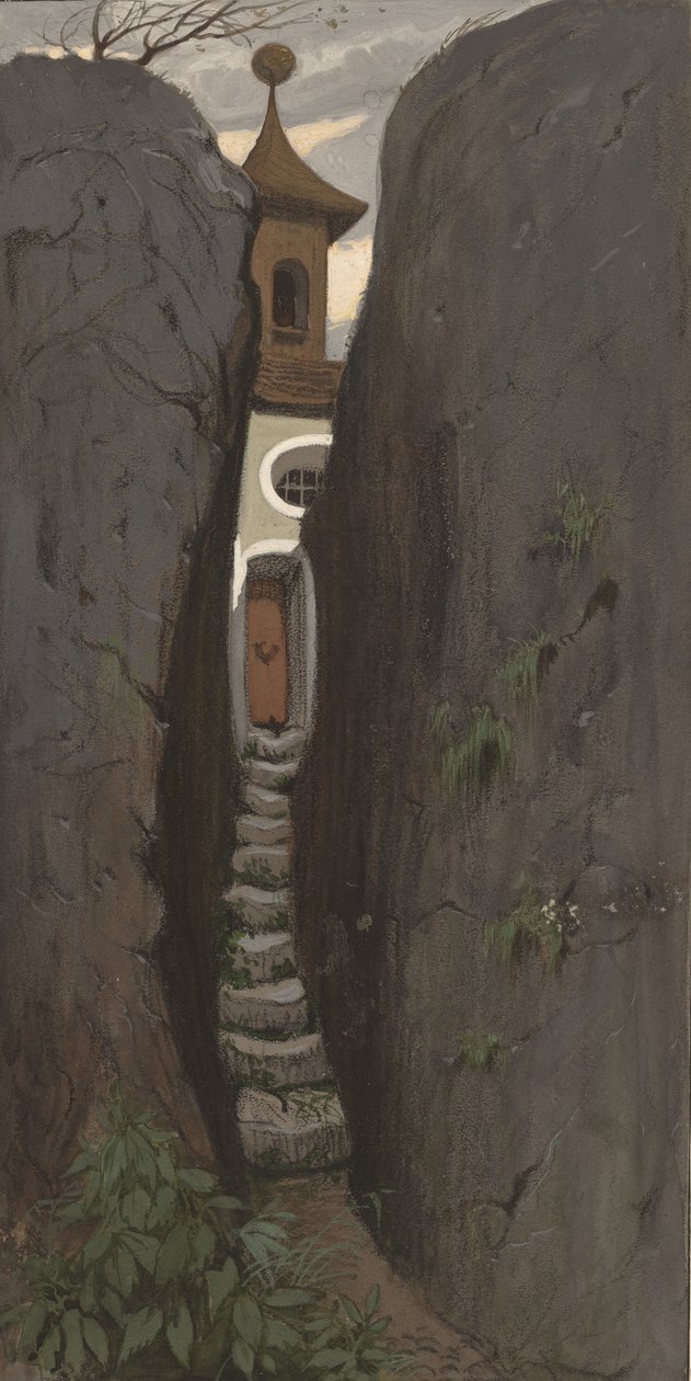 المزجج ، ج. 1877. بواسطة اليهو فيدر