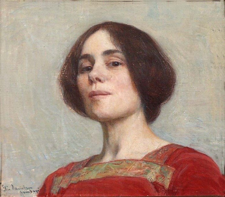 صورة ذاتية ، 1903 بواسطة إلين دانيلسون جامبوغي