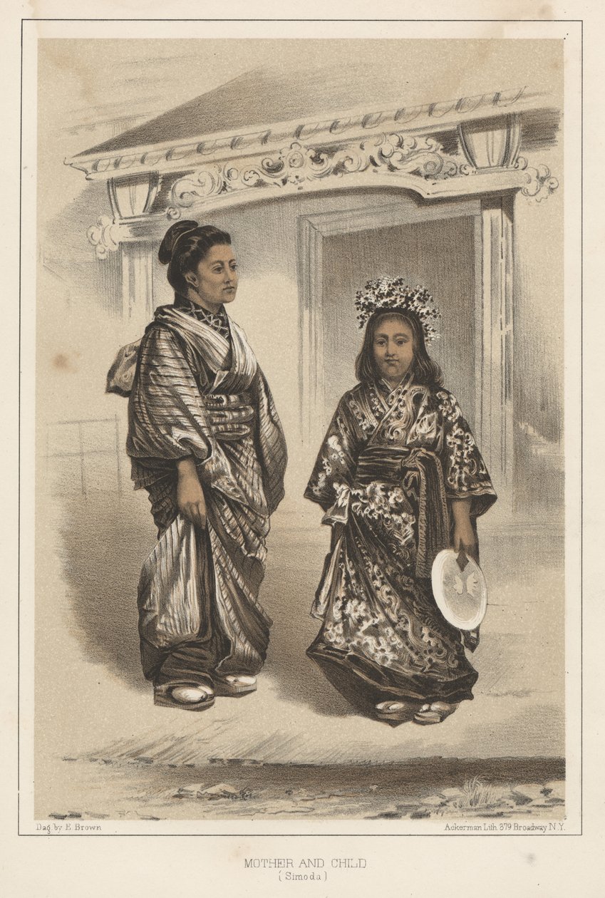 الأم والطفل (سيمودا) 1855 بواسطة إليفاليت براون