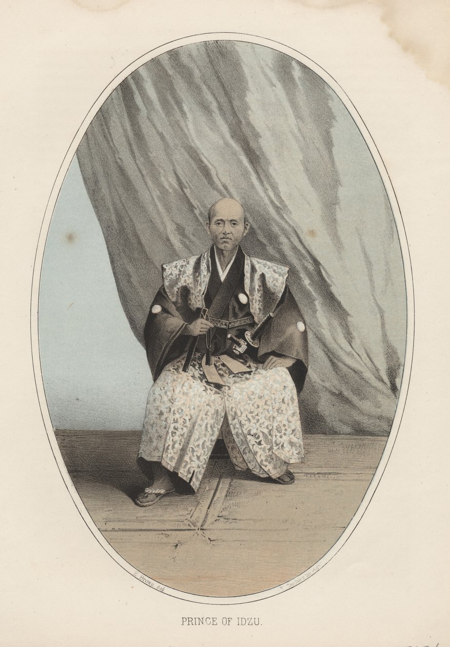 أمير إدزو ، 1855 بواسطة إليفاليت براون
