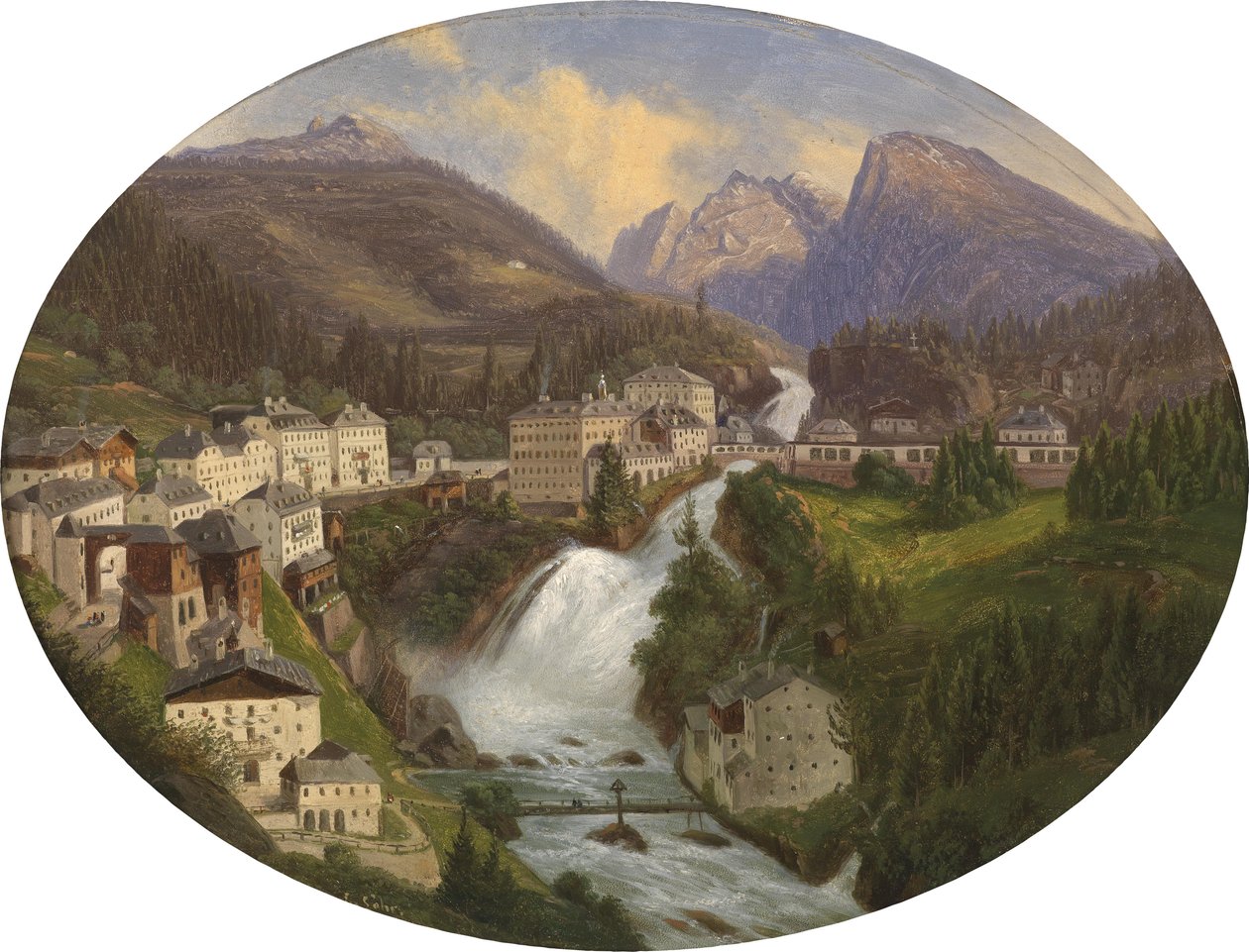 عرض جاستاين بواسطة Emil Ludwig Löhr