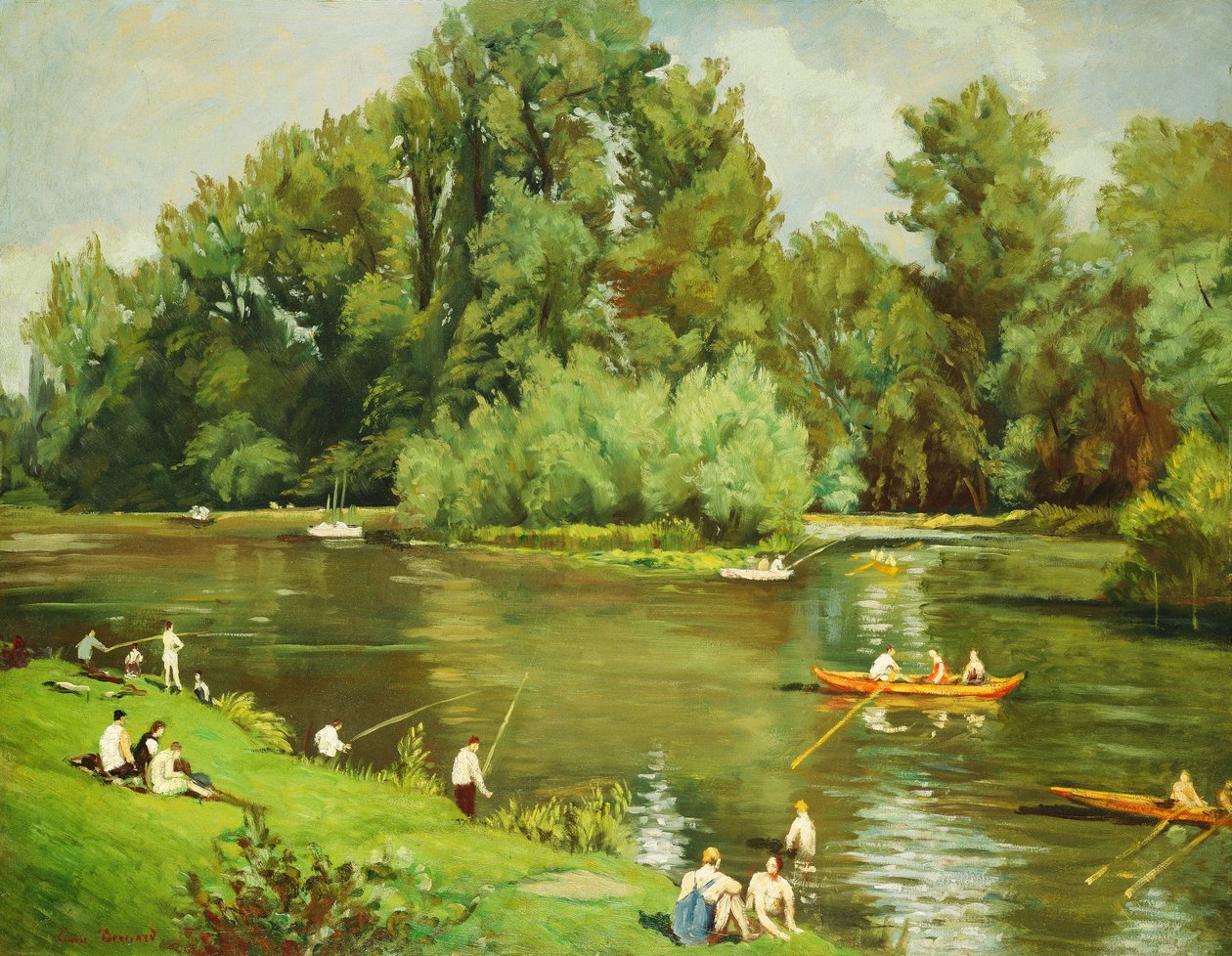 حافة المارن ، ج .1932 بواسطة اميل برنارد