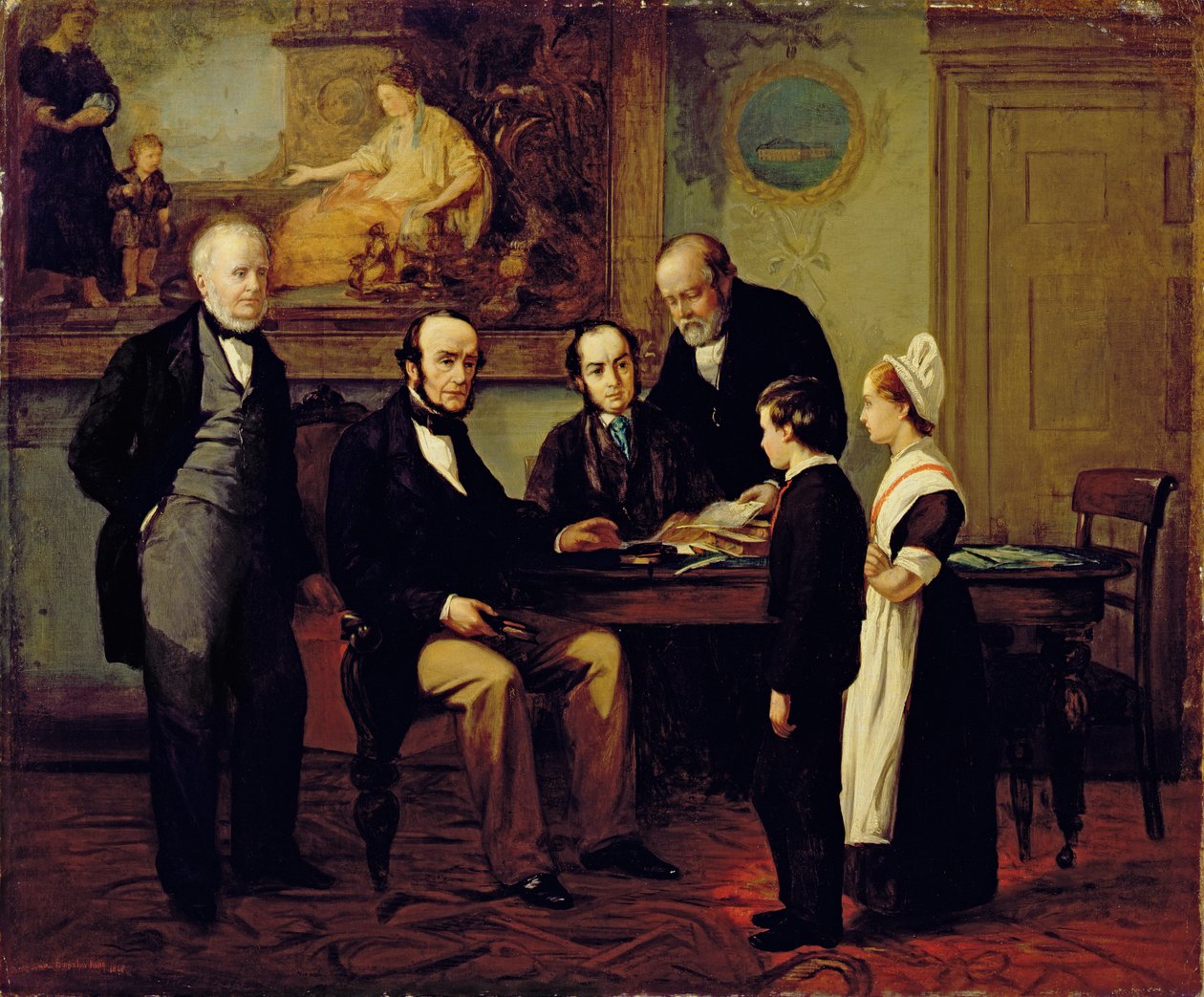 أخذ إجازة ، 1868 بواسطة إيما براونلو