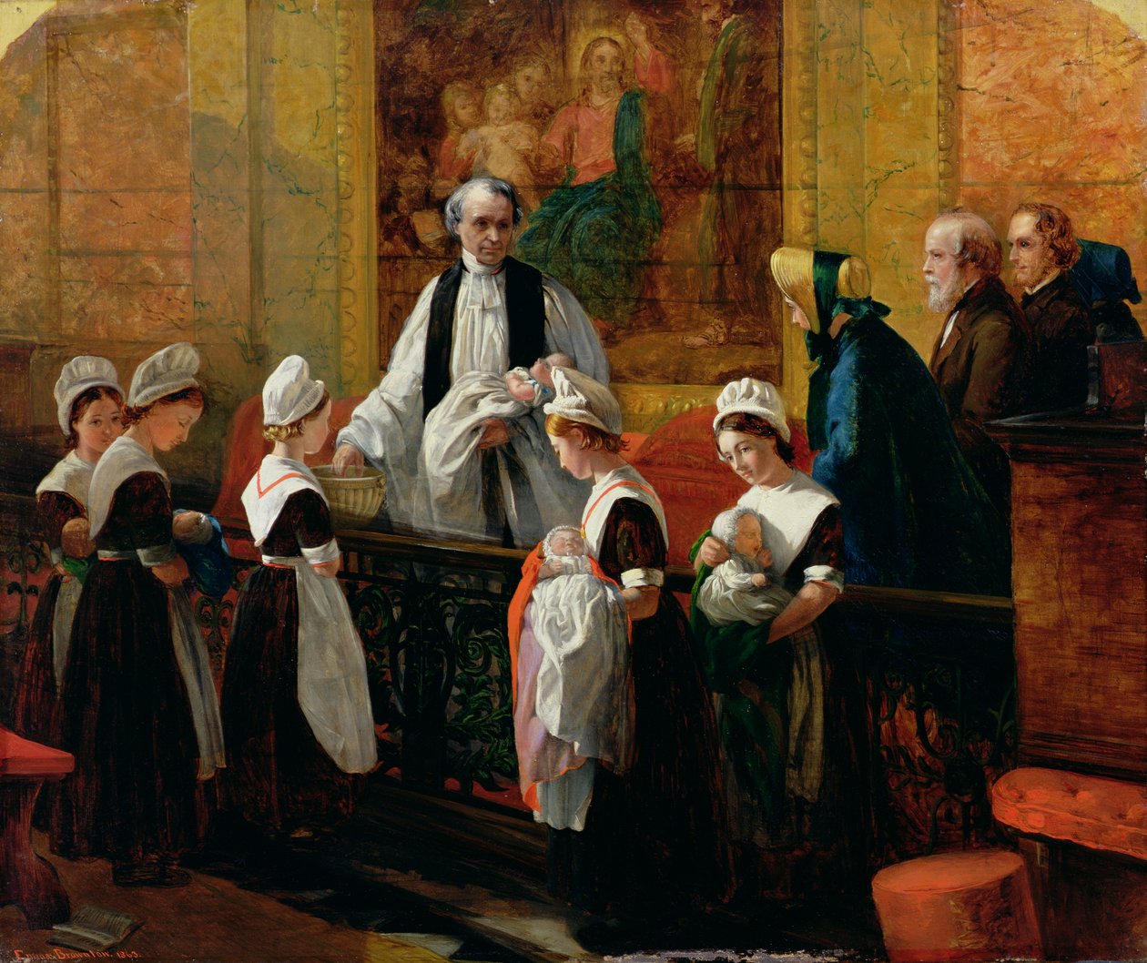 التعميد ، 1863 بواسطة إيما براونلو