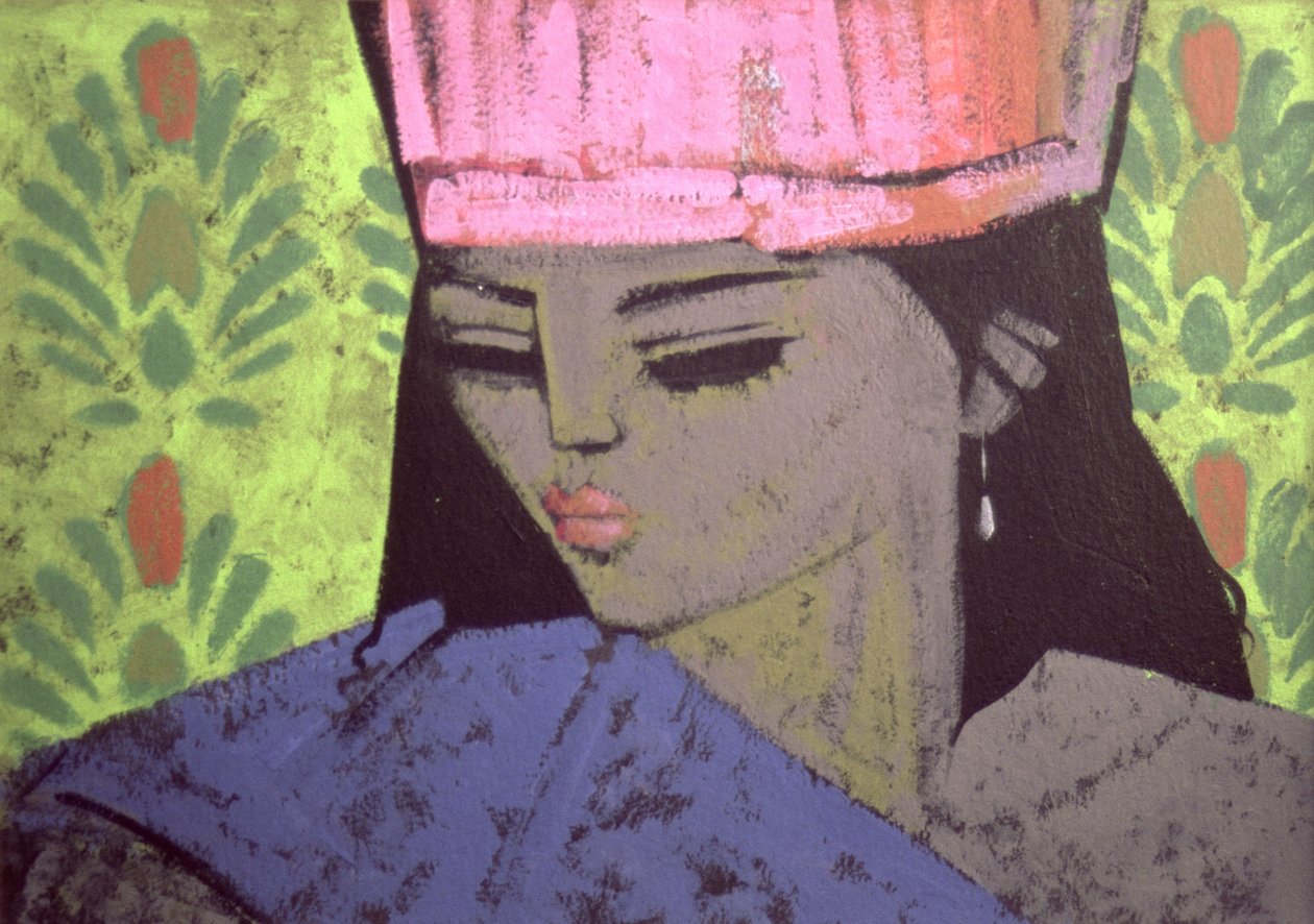 أنطوانيت (أكريليك على ورق) بواسطة اندريه رودر