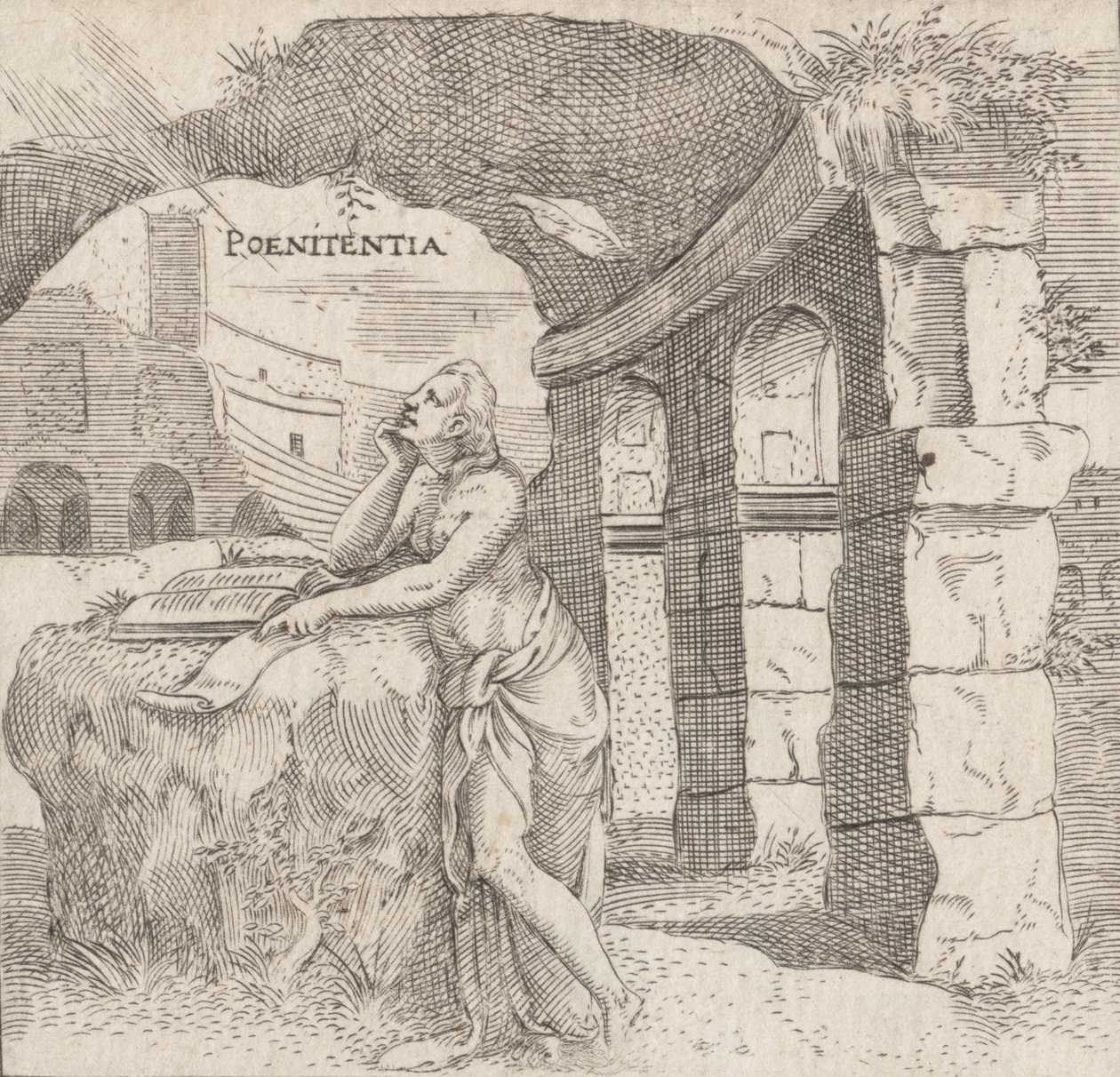 الندم ، كاليفورنيا. 1545-50. بواسطة Enea Vico