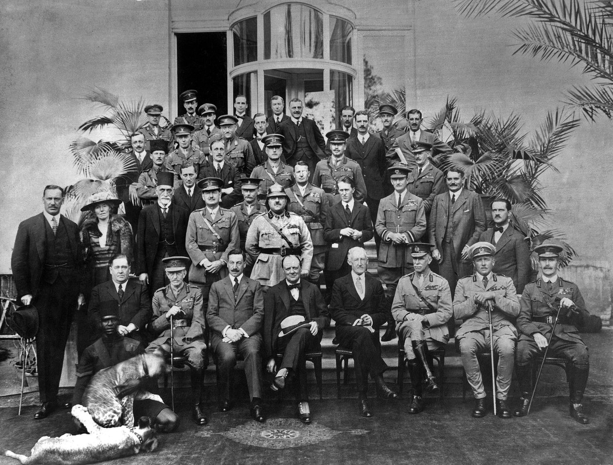 مؤتمر القاهرة 1921 بواسطة مصور انجليزى