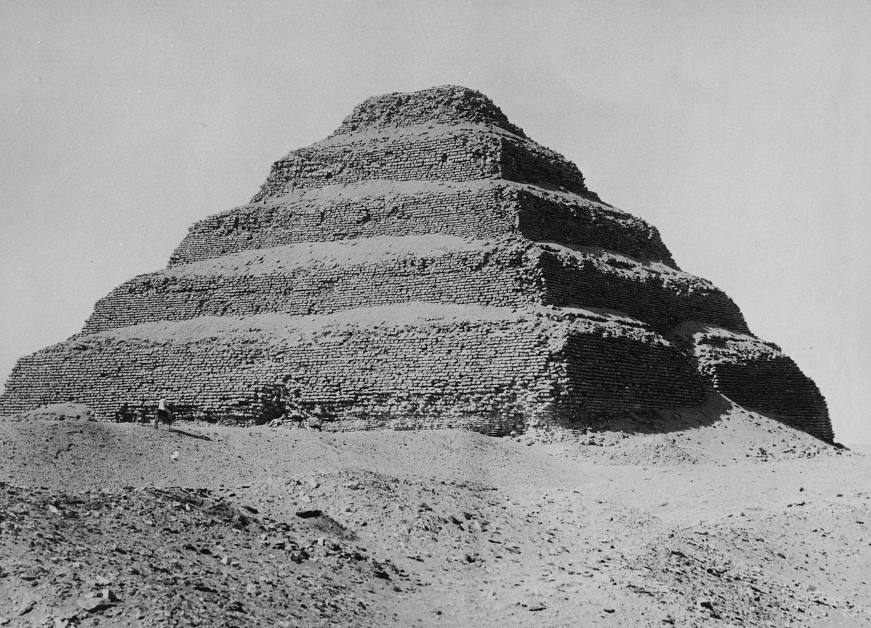 هرم سقارة ، 1904-05 بواسطة مصور انجليزى