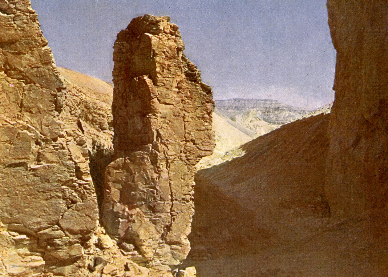 مدخل قبر سيتي الأول بواسطة مصور انجليزى