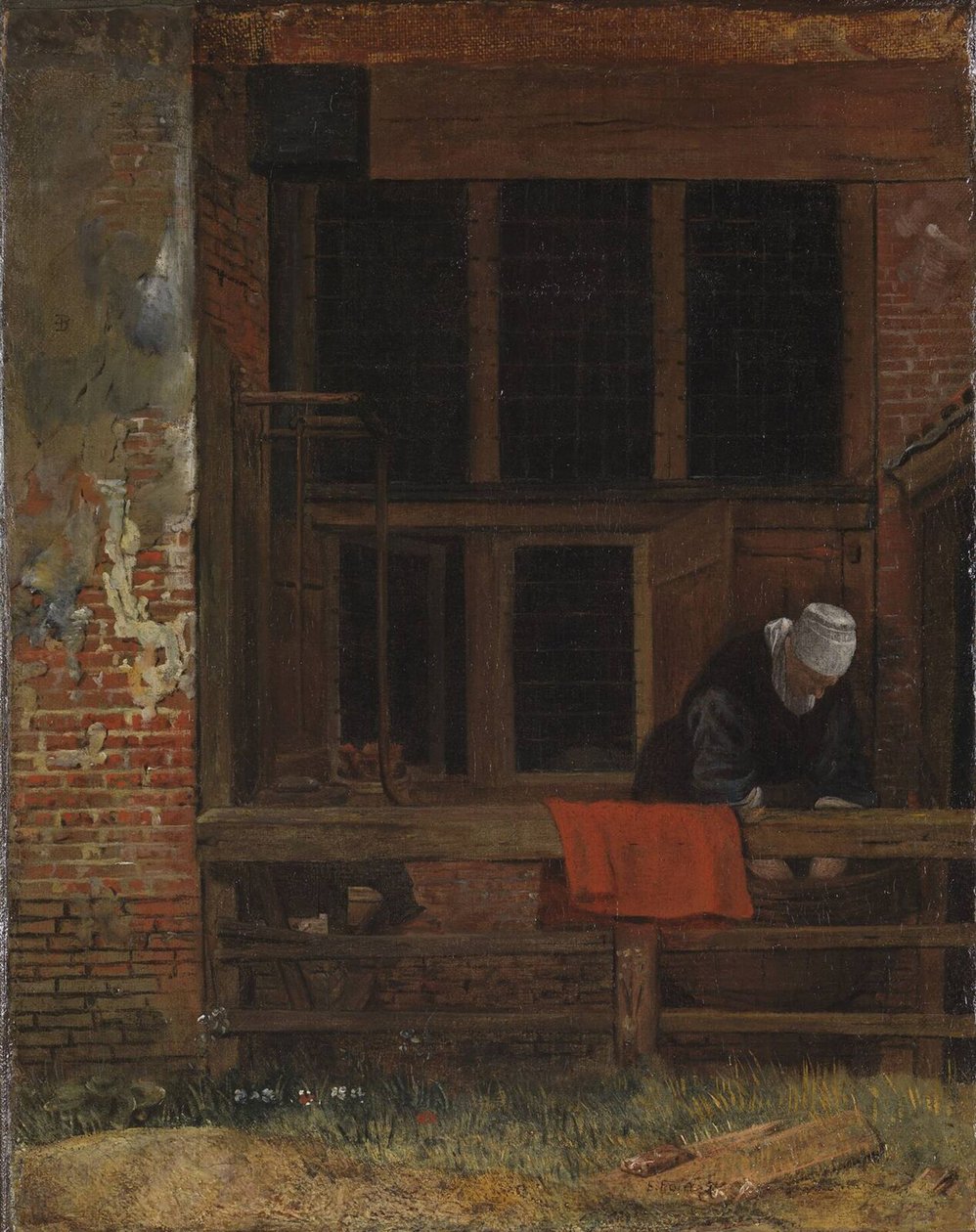 باحة ، ج. 1660 بواسطة Esaias Boursse