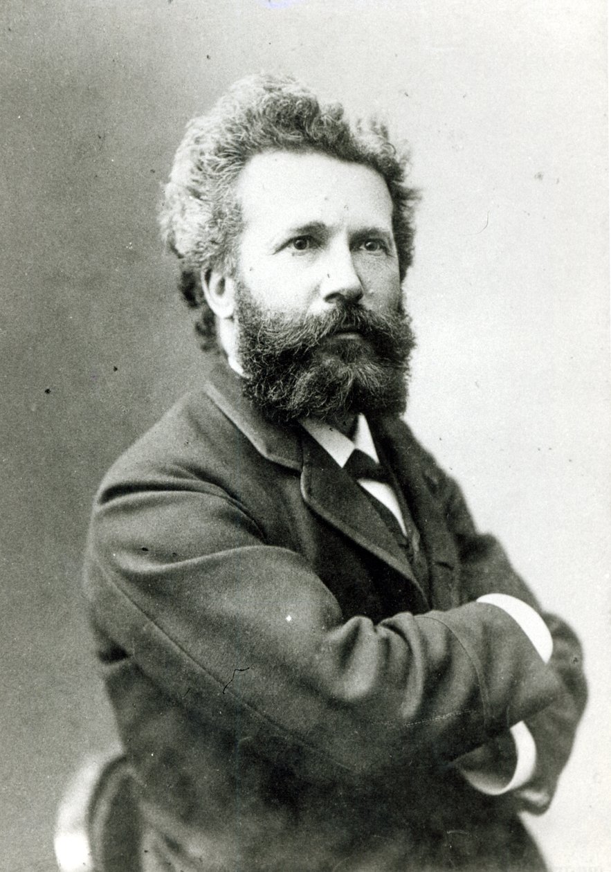 كاميل فلاماريون (1842-1925) بواسطة يوجين Pirou