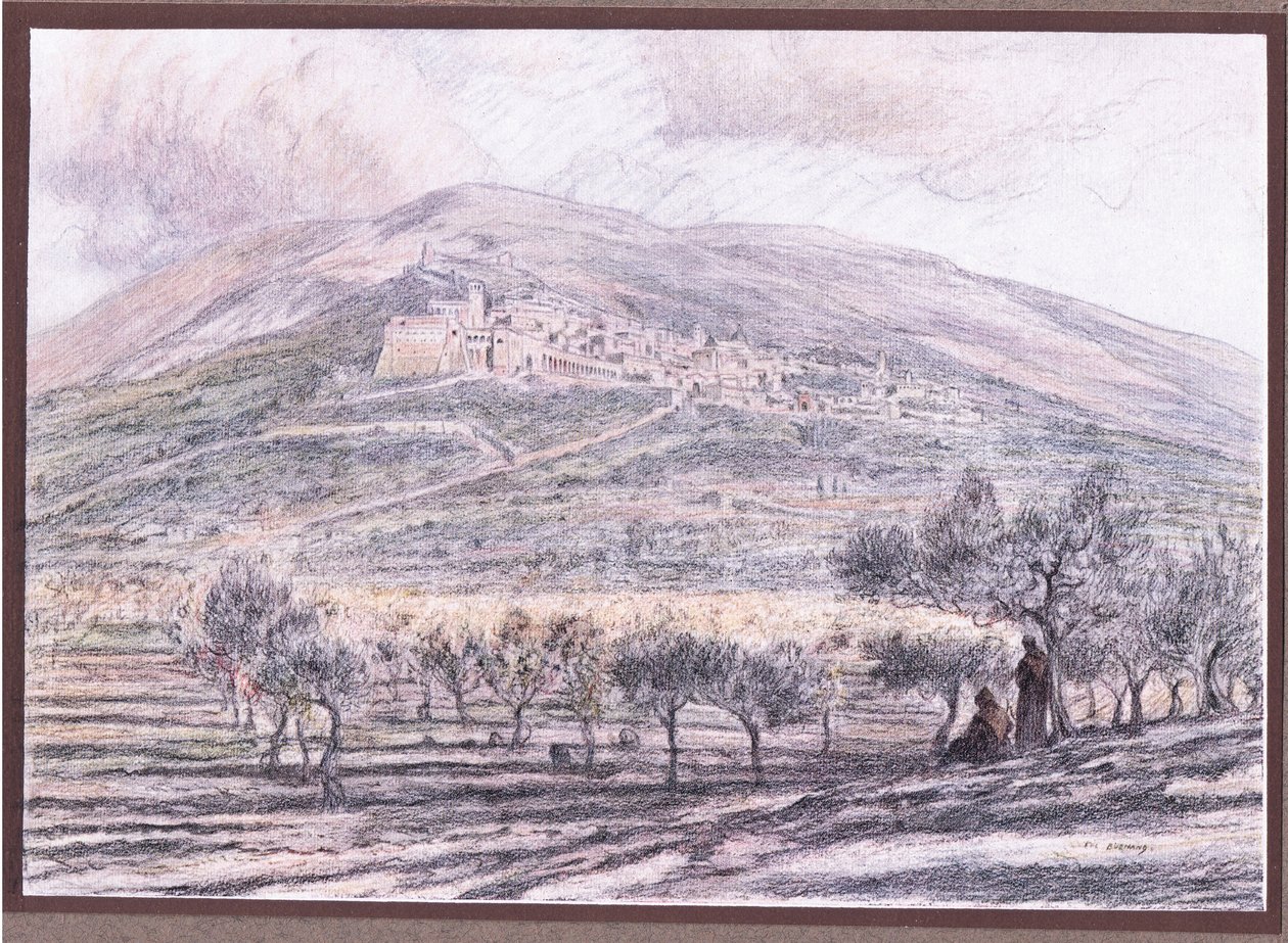 أسيسي 1919 بواسطة يوجين بورنان