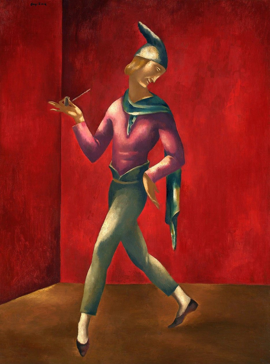 Pierrot Dancer ، مهرج. بواسطة يوجينيوس زاك