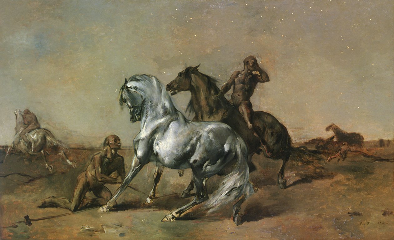 لصوص الليل ، 1868 بواسطة يوجين فرومنتين