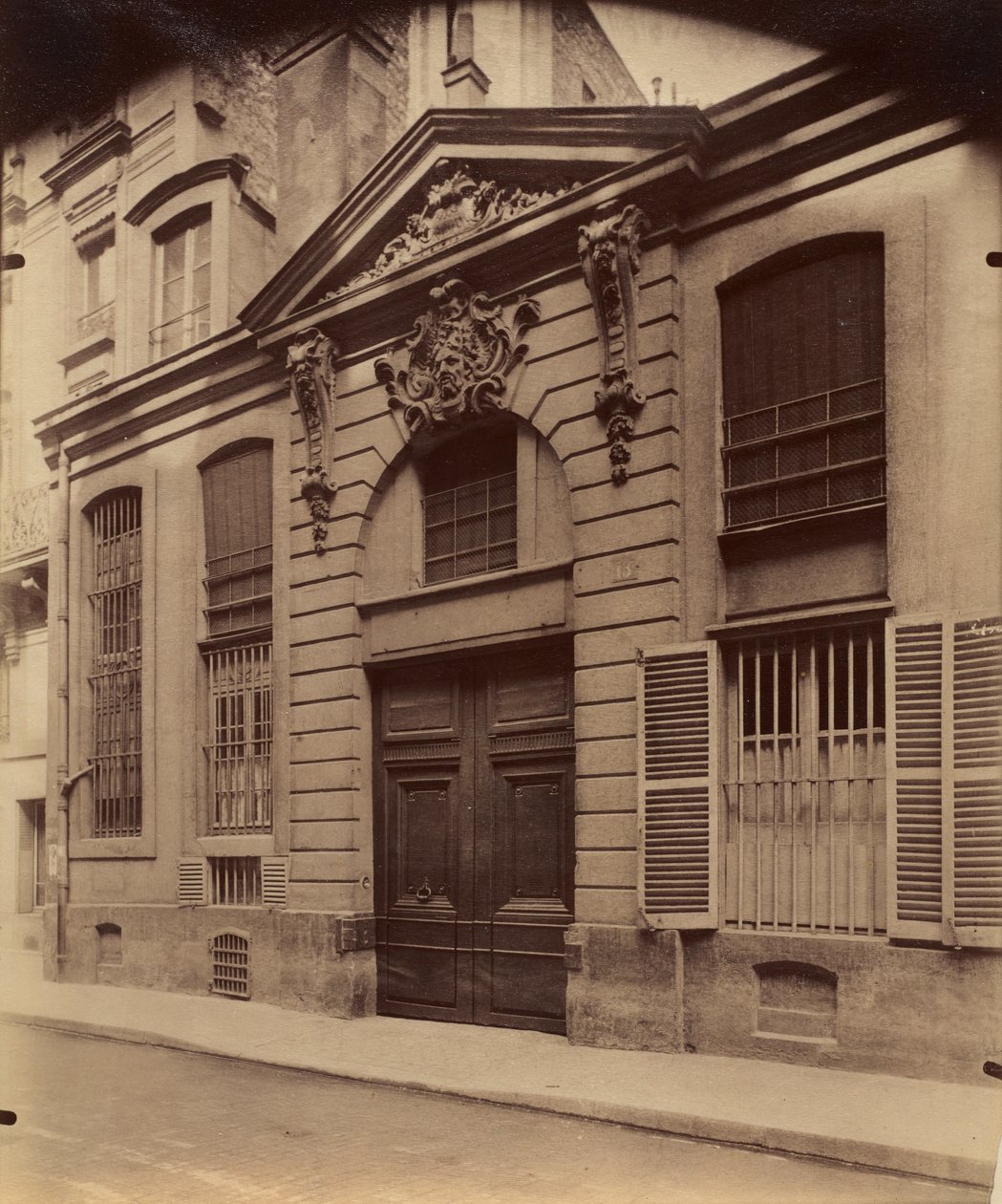 Rue du Regard ، 1899. بواسطة يوجين أتيج