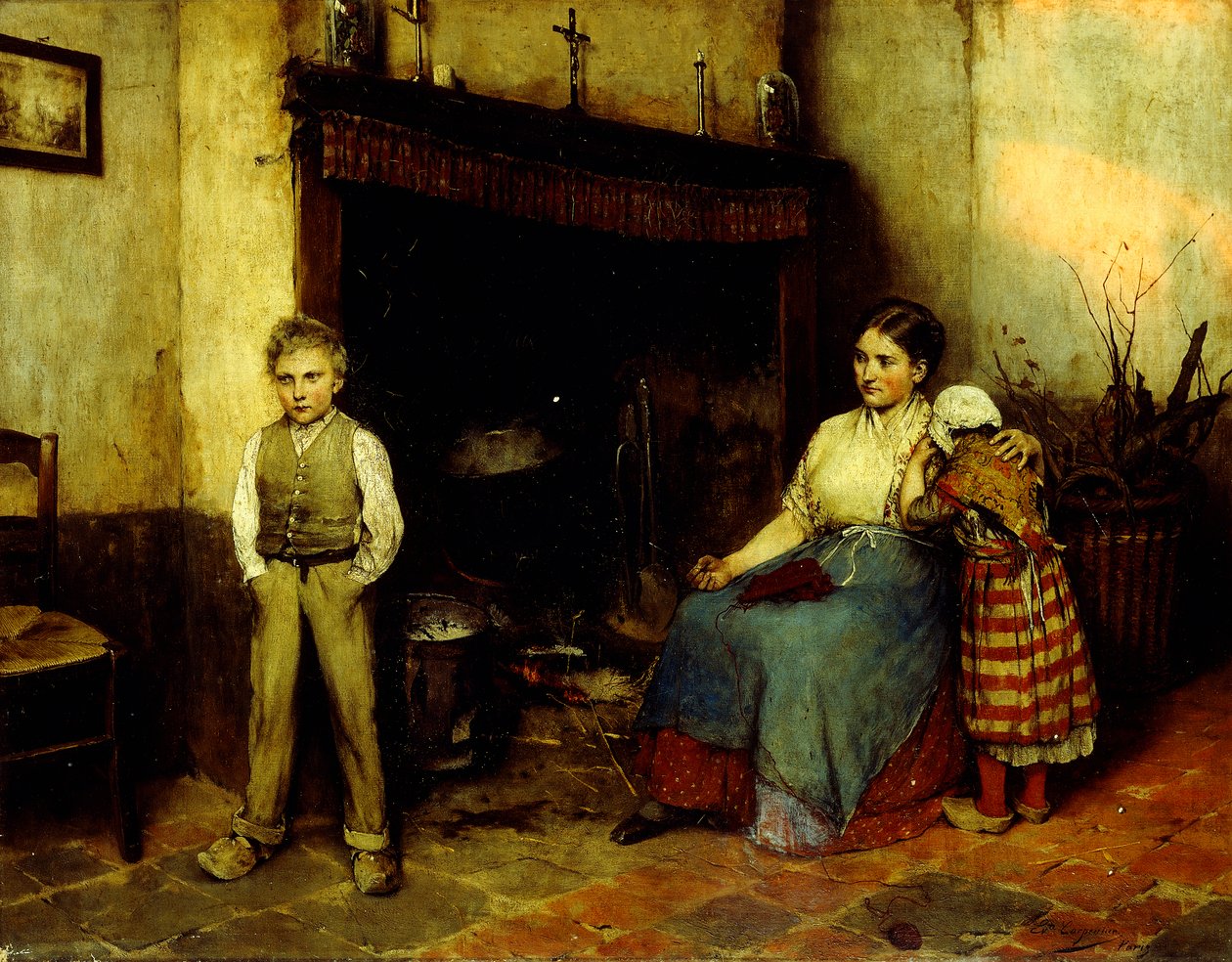 تختمر المتاعب ، 1883 بواسطة إيفاريست كاربنتير