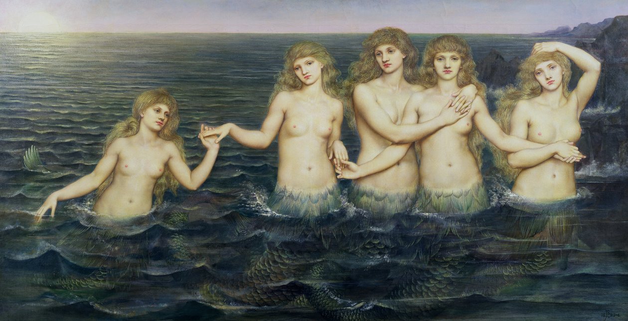 The Maidens ، 1885-1886 بواسطة إيفلين دي مورغان