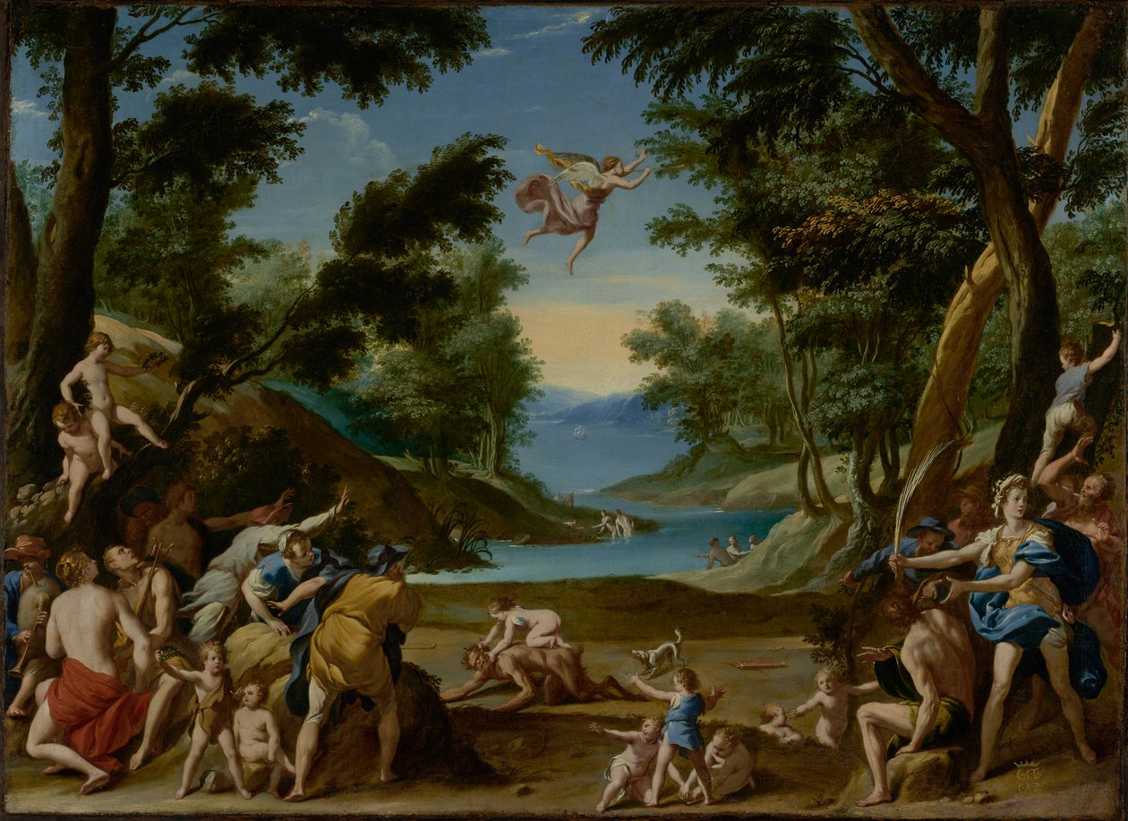 كيوبيد وبان ، c.1600 بواسطة فيديريكو زوكارو