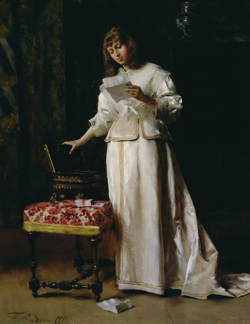 رسالة حب بواسطة Federigo Andreotti