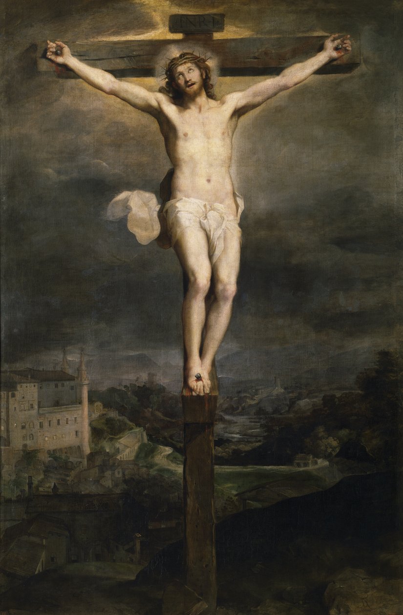 المسيح على الصليب بواسطة Federigo Barocci